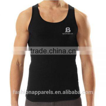 Men's 100%polyester Dry-fit Fitness Gym Vest Factory OEM photo-3