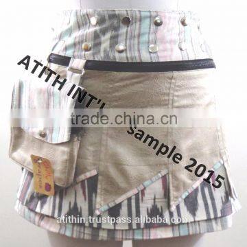 Designer Printed Wrap Skirt photo-2