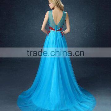 Factory Real Picture Low Back Sleeveless Lace Corchet Floral Wedding Dress Evening Dress Ball Grown photo-2
