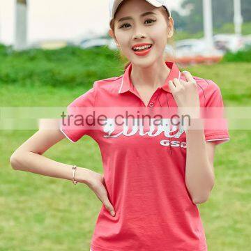 2017 Hot Cotton summer Polo shirt Fahion women sports Polo shirt