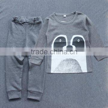 S16048A Children Clothing Animal Pajamas Warm Sleepwear For Kids photo-3