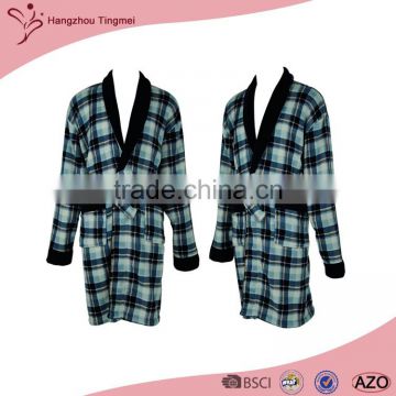 2016 Factory wholesale Fleece Cloth Mens Bathrobe