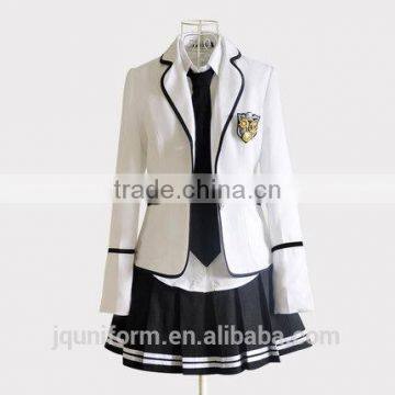 Juqian Wholesale Factory Price Blazer Suits Design School Uniform/Customized Western Style Blazer Nice High School Uniform photo-6