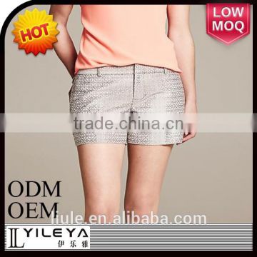 high-end cheap price 4 way stretch board shorts for ladies