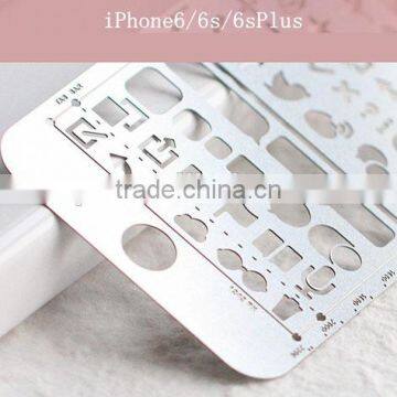 Multifunctional Drawing Templates/ Bookmark/ Ruler for Planner,Scrapbook,diary photo-4