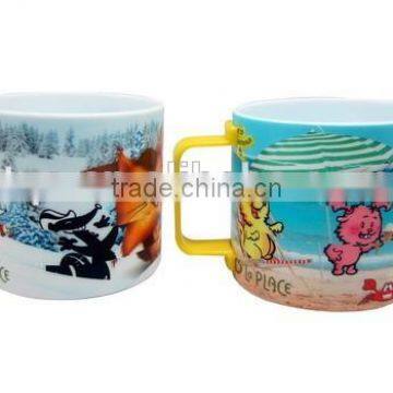 kids puzzle mug