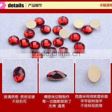 Clear Various Shapes Non Hot Fix Foiled Back Rhinestones for Nail Art photo-4