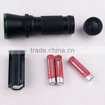 High Quality Cheap Custom 1led Aluminum Fast Track Flashlight Torch photo-3