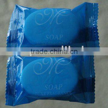 hotel soap plastic bag wrapped soap