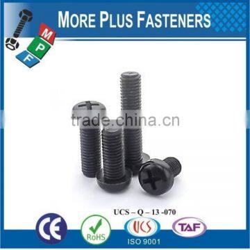 Made in Taiwan Hex Socket Plastic Cap Screw Cross Recess Pan Head Plastic Material Screw photo-6