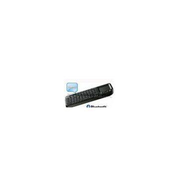Ultra Mini Backlit Bluetooth 3.0 Keyboard Mouse Touchpad & White LED Light Combo (ZW-51006BT-1-Black