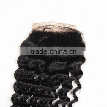 Fast Shipping High Quality Free Part Lace Closure , Human Hair Closure photo-5