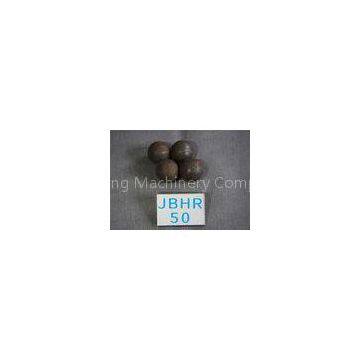 High Impact Value Forged Grinding Media Steel Balls / Hot Rolling Steel Ball 30mm