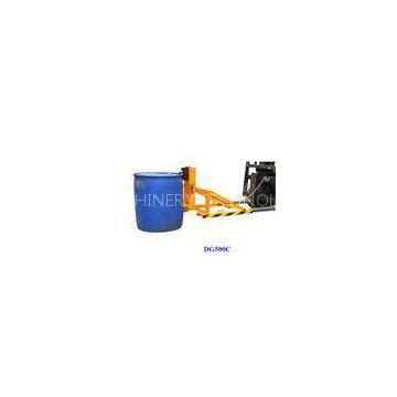 500kg to 2000kg Black - Grip Forklift Drum Lifter for Thin Walled Drums