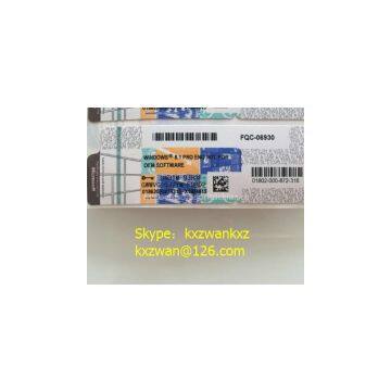 Windows Product Key Sticker Windows 8.1 Professional OEM COA label X18 Use for Activating PC