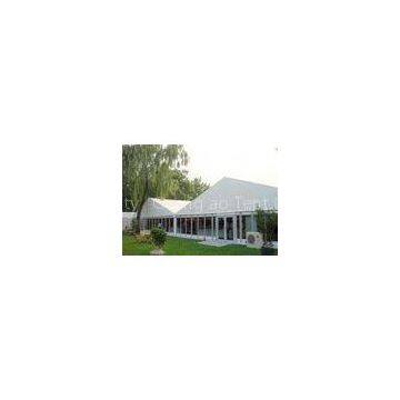 Customized Large Marquee Outdoor Exhibition Tents A Frame Glass Side Walls