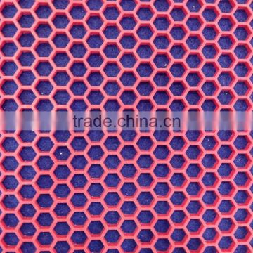 Hexagonal hollow shape PVC mat entrance mat