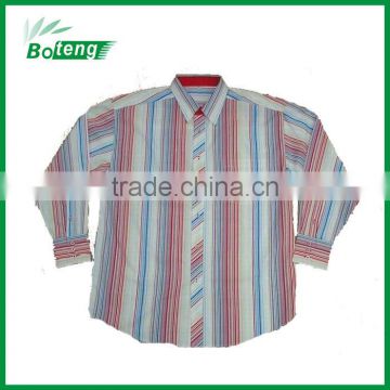 man stripe cotton shirt