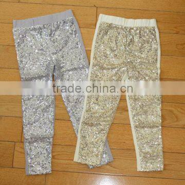 Baby Girls Sequin Leggings Toddler Sparkle Leggings Birthday Pants Girls Birthday Outfit photo-4