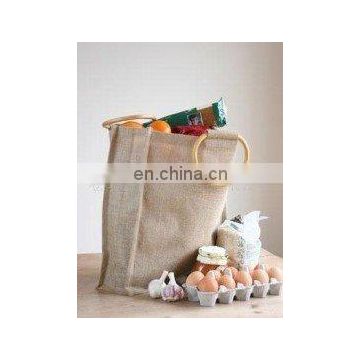 Jute shopping bag