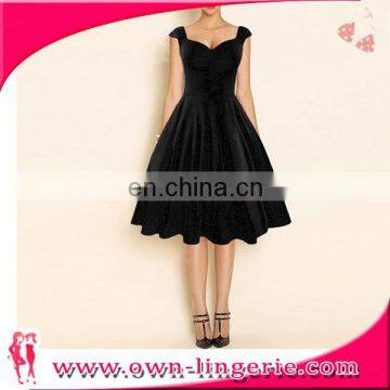 Female party dress type best quality Party Swing Dress from China Fujian