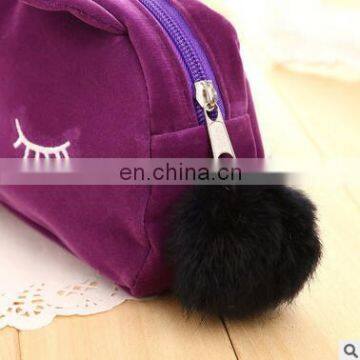 Coin Purse New 3D Girl Wallet Bag Ladies Face Zipper Mini Cat Animal Coin Purse Children's Purse Plush Coins Pouch Kawaii Bag photo-6