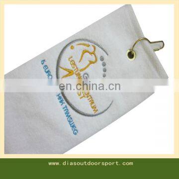 golf towel with clip