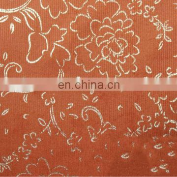 Print Corduroy Fabric