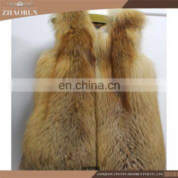 2016 Wholesale New Real Fur Coat And Garment Korean Style Fox Fur Vest