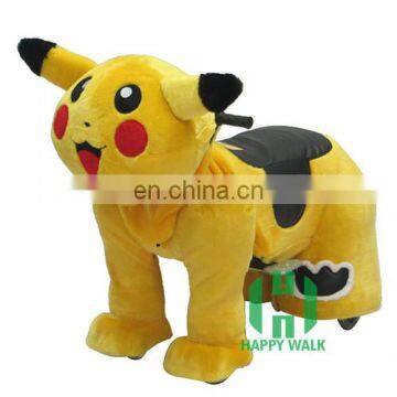 Ride on Cartoon Character Plush Toys Electric Animal Toys for Kids photo-2