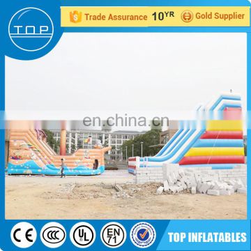 Popular bouncy castle inflatable slide water park equipment with high quality