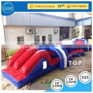 Golden supplier obstacle course outdoor playground inflatable water toys for kids and adults