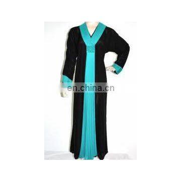 plain cheap wholesale Abaya's with lace - latest abaya's pakistan manufacturer muslim dress new ladies dress modern abaya dress