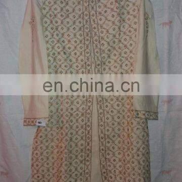 Ethnic Man's Wedding Zardosi Work Designer Sherwani Indian Kurta