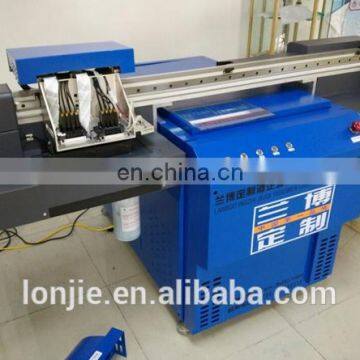 Double head phone case uv flatbed printer with emboss effect