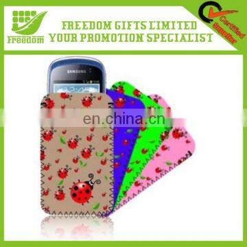 Promotional Customized Logo Neoprene Mobile Phone Bag