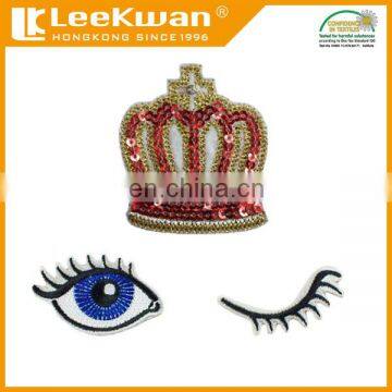 Emoji Shining Cheap Various Cartoon Sequin Embroidery Design photo-6