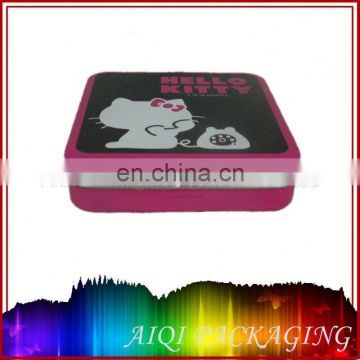 Small metal tin box