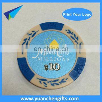 Custom Colorful Plastic Poker Chip With Golf Ball Marker photo-4