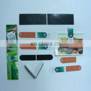 Advertising promotion bookmarks type paper folding magnet bookmark