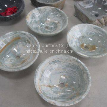 Blue Onyx  Sinks, Blue Onyx Wash Basins, Nature Stone Bathroom Sinks