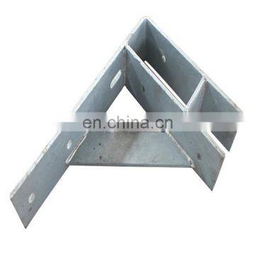 Tianjin steel sheet metal fabrication steel platform angle bracket fence post prices