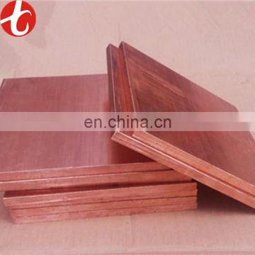 Dimensioning TP1 copper plate