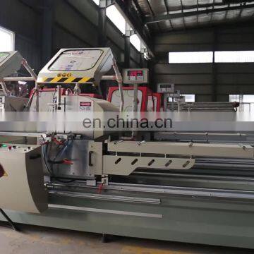 China used machine for cutting aluminum 2 head aluminum cutting machine