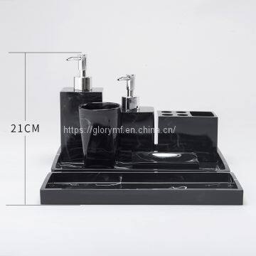 OEM Imitated Marble Finish Resin Bathroom Products