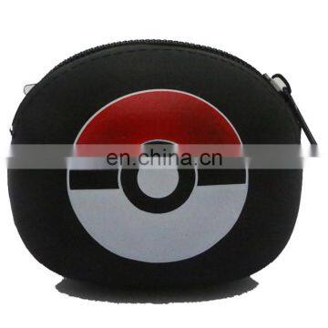 Round Mini Coin Wallets Earphones And Coin Key Assort Storage Bags Fashion Women Silicone Purse photo-2