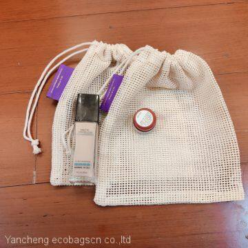 GOTS Organic Cotton String Shopping Bag - Battle Green // Grocery Bag, Zero Waste & Eco Friendly Gift, Plastic Free, Produce Bags photo-4