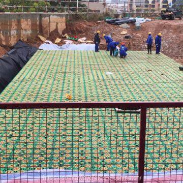 Large-scale rainwater harvesting system