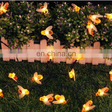 Solar Honey Bee LED String Lights Christmas Outdoor Garden Decoration Fairy Lights Garland photo-6