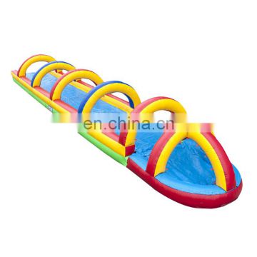 Backyard Garden Used Inflatable Water Slip and Slide Rainbow Inflatable Slip n Slide For Kids Adult